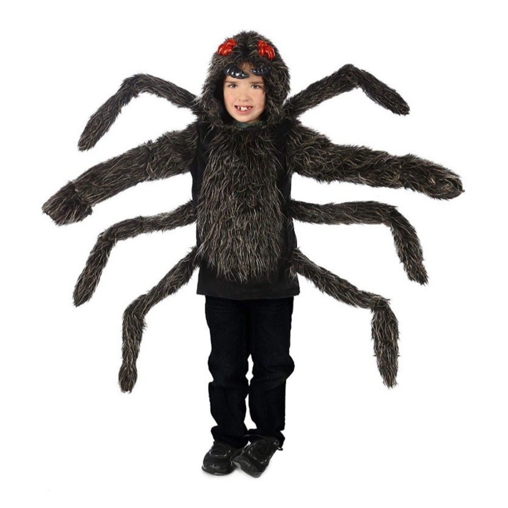 Princess Paradise Hairy Tarantula Spider Kids Halloween Costume S/M Deluxe 6 7